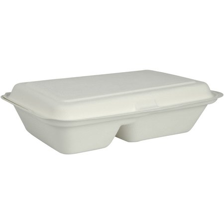 ABENA Containers, To-Go, Clam Shell Meal Box w/ Hinged Lid 1999904380